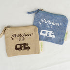 Kleingeldtasche „Brötchengeld“ Camping