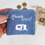 Kleingeldtasche „Duschmünzen“ Camping
