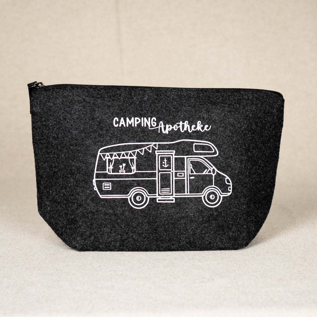 Filztasche „Campingapotheke Van“