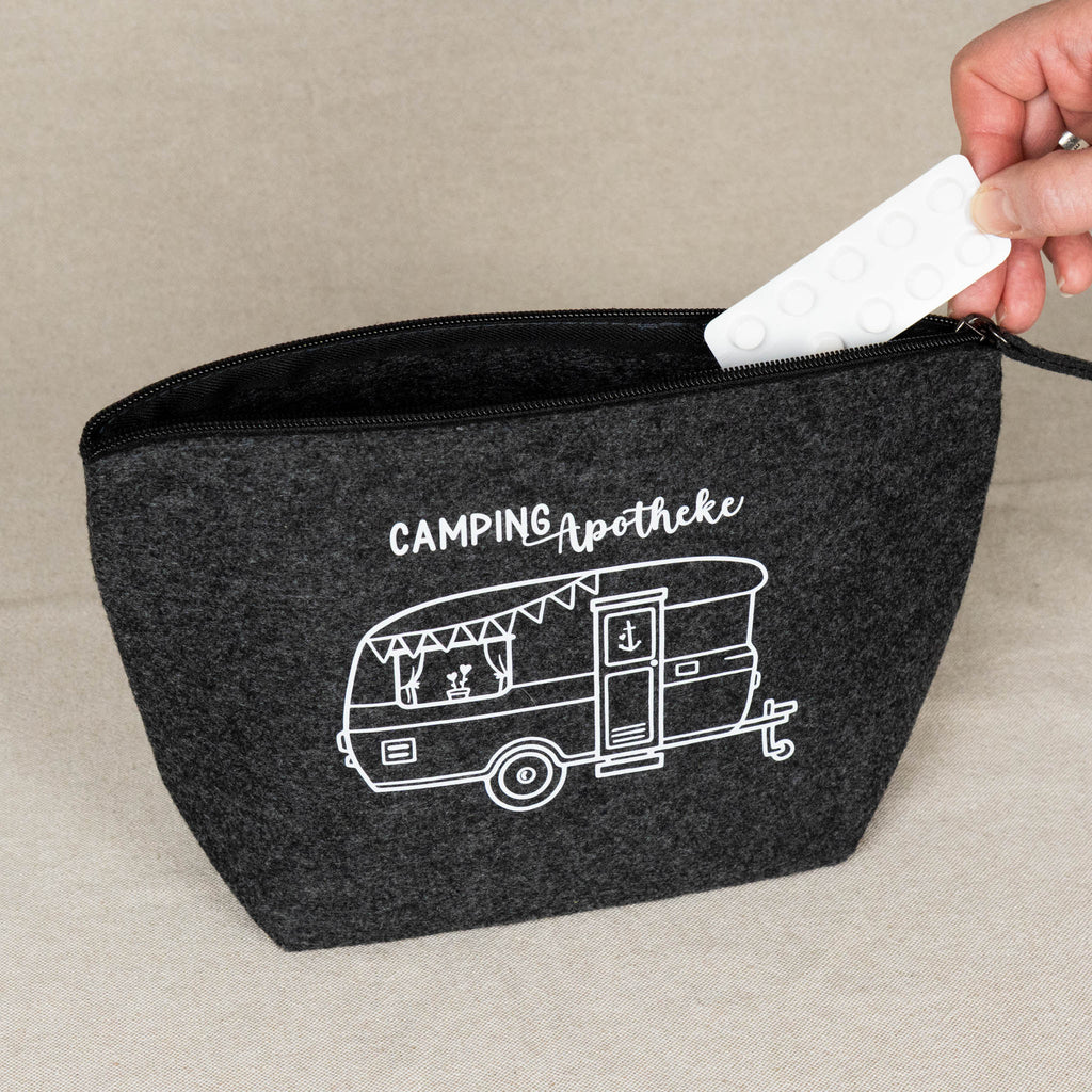 Filztasche „Campingapotheke Van“