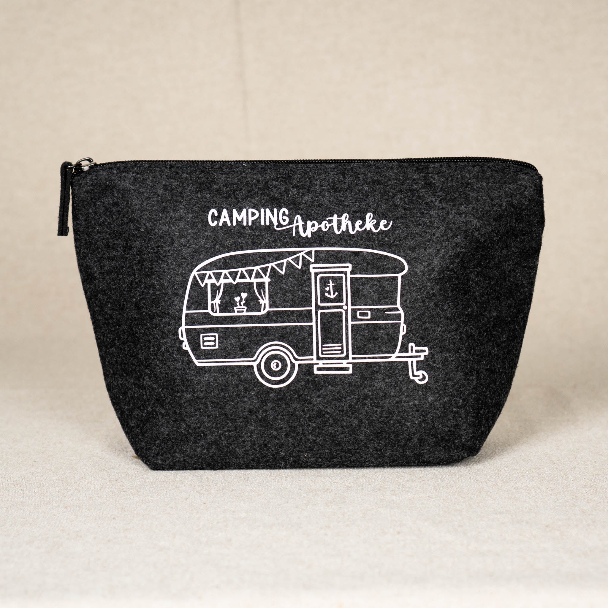 Filztasche „Campingapotheke Wohnmobil“