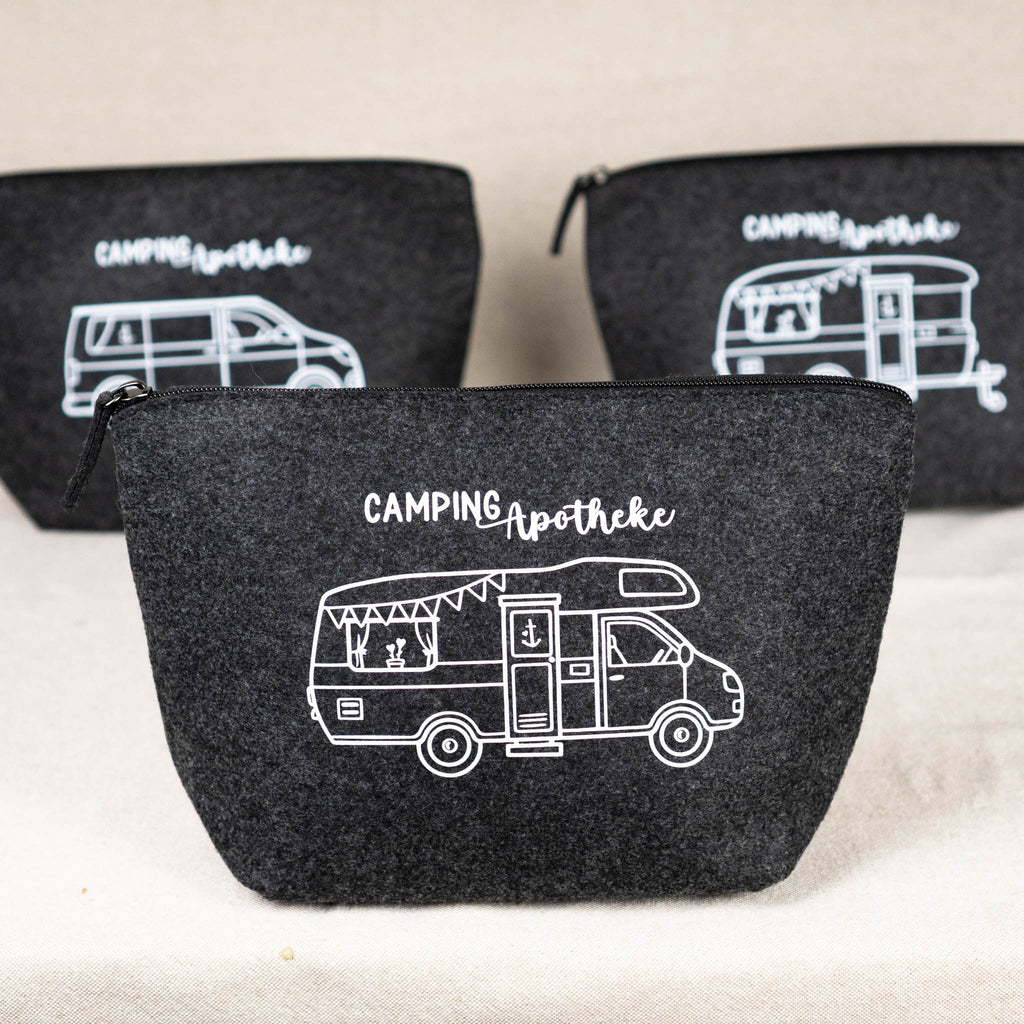 Filztasche „Campingapotheke Van“