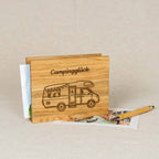 Serviettenhalter "Campingglück" Wohnwagen