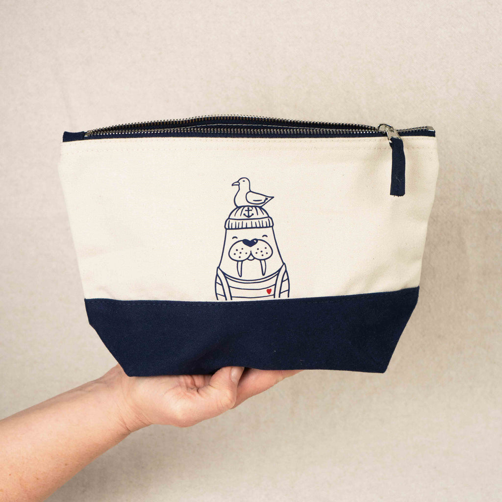 Baumwolltasche Walross