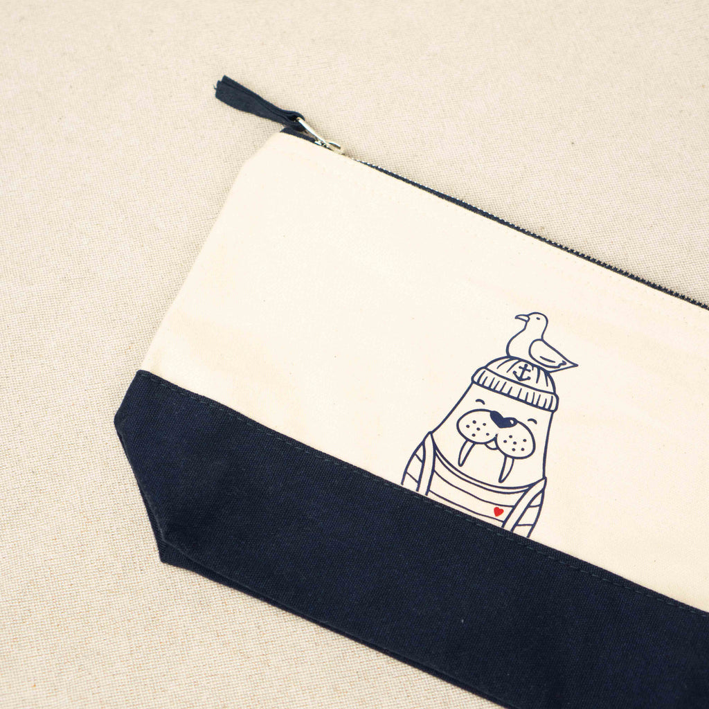 Baumwolltasche Walross