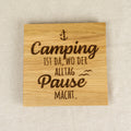 Topfuntersetzer Camping